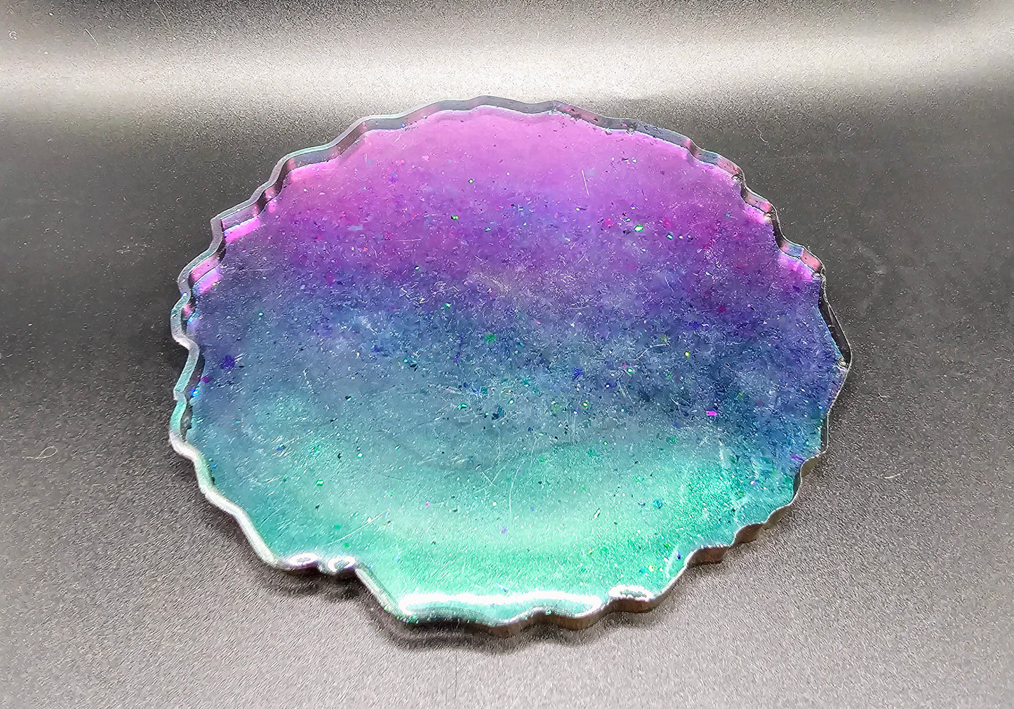 Purple/Blue Chameleon Coaster