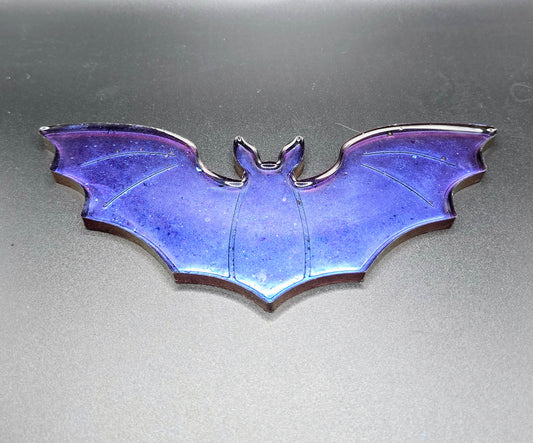 Blue/Purple Chameleon Realistic Bat Decoration